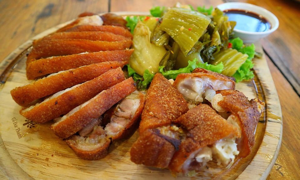 chân giò ủ muối